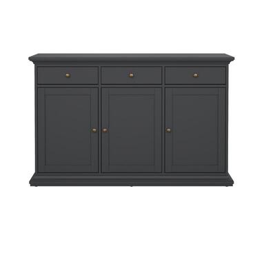 SOFIA Dressoir met 3 deuren en 3 lades - Wit - 46,1x143,7x91,66 cm