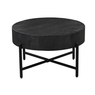 StarFurn - Ronde salontafel Cooper - ø80 cm - zwart