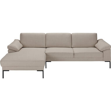 Bank Tom met chaise longue rechts - Basel - beige product