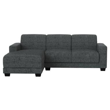 Leen Bakker Bank Aberdeen met chaise longue links - Kansas - grijs