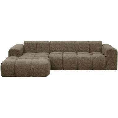 Hoekbank Beau links - Raven - bruin product