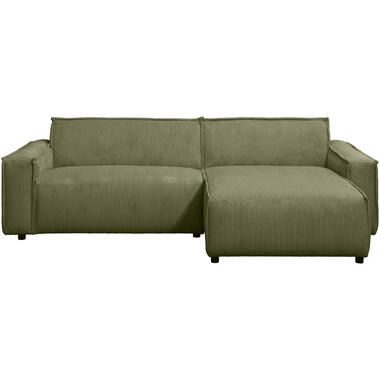 Hoekbank Brooklyn met chaise longue rechts - Soop - groen product