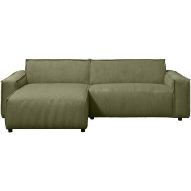 Hoekbank Brooklyn met chaise longue links - Soop - groen product