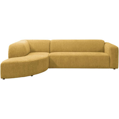 Hoekbank Astoria links - Venro - okergeel product