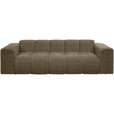 Bank Beau 3-zits - stof Raven - bruin product