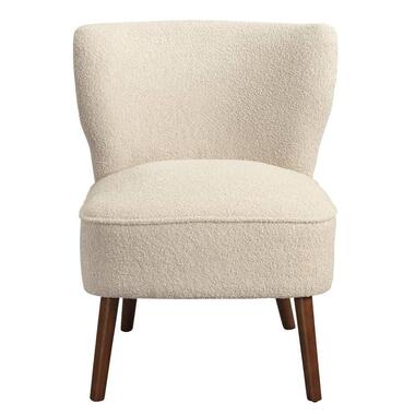 Fauteuil Lexi - Stof Teddy wit product