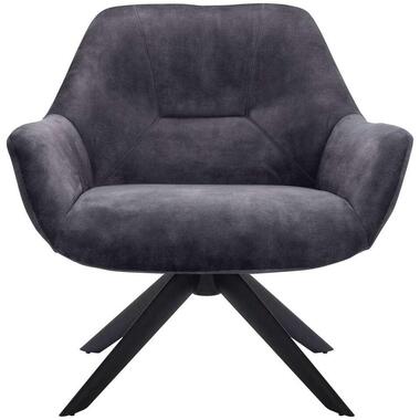 Fauteuil Mace - stof - antraciet product