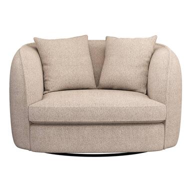 Loveseat Enzio - stof Wales - taupe product