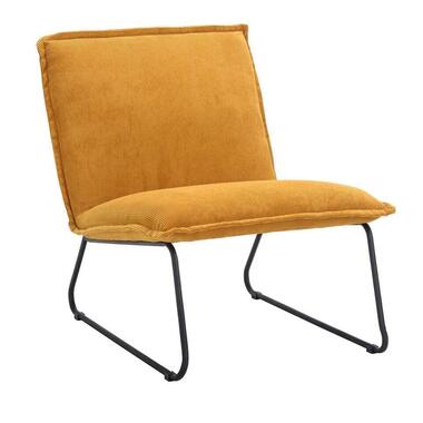 Fauteuil Cooper - ribstof - oker product