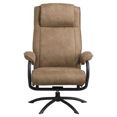 Relaxfauteuil Vic - taupe - Leen Bakker