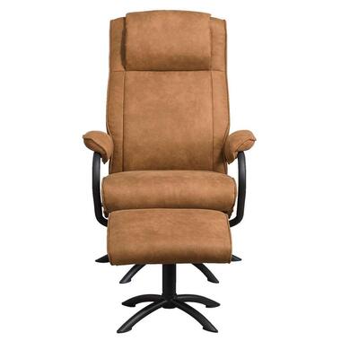 Relaxfauteuil Vic incl. hocker - camel - 98x69,5x81,5 cm product