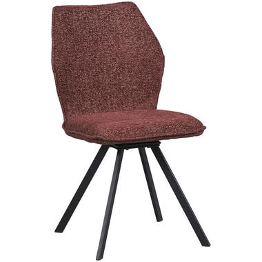 Eetkamerstoel Raffy - stof - wijnrood product