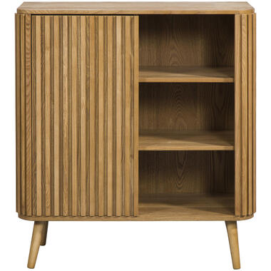 Leen Bakker Wandkast Patrick - naturel - 100x90x40 cm