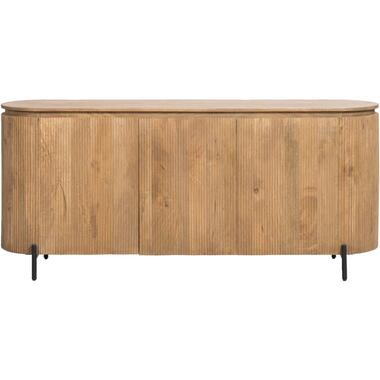 Dressoir Vito - lichtbruin - 56x180x40 cm product