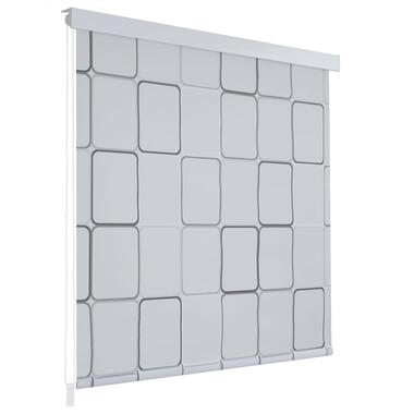 vidaXL Rolgordijn voor douche 100x240 cm vierkant product