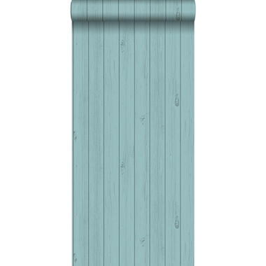 ESTAhome behang - planken - zeegroen - 53 cm x 10,05 m product