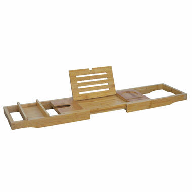Bamboe badplank - Uitschuifbare badbrug product
