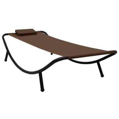 vidaXL Tuinbed 200x90 cm staal bruin product