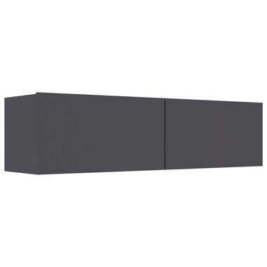 vidaXL Tv-meubel 120x30x30 cm bewerkt hout grijs product