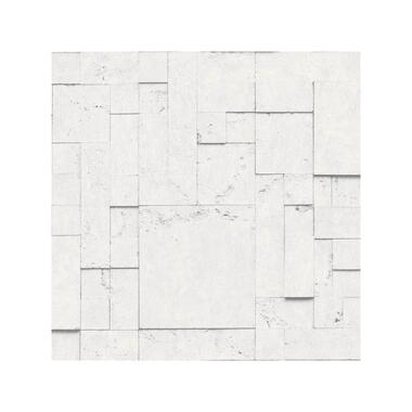 Dutch Wallcoverings - Horizons tegels grijs - 0,53x10,05m product
