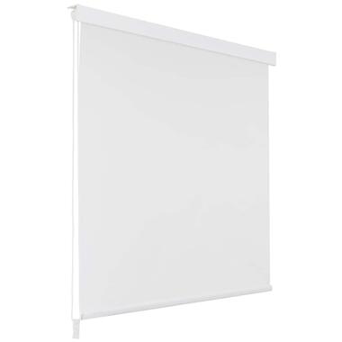 vidaXL Rolgordijn voor douche 80x240 cm wit product