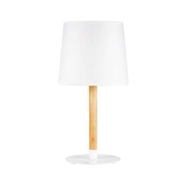 Pauleen Woody Cuddles Tafellamp - E27 - Hout/Wit product