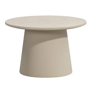 Bijzettafel Thibaut - beige - 38xØ60 cm - Leen Bakker