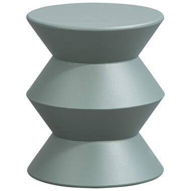 Leen Bakker Bijzettafel Malaga - groen - 36xØ30,5 cm