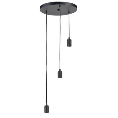 Highlight Plafondplaat - 3 lichts - Ø 35 cm - met snoer en fittingen product