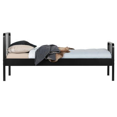 WOOOD Mees Bed - Metaal - Zwart - 90x208x95 product