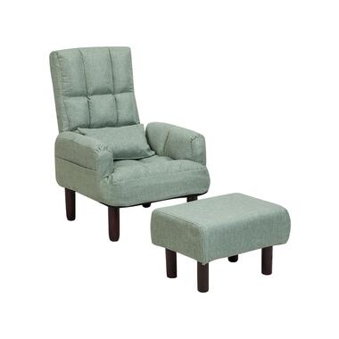 Beliani Fauteuil OLAND - Groen polyester product
