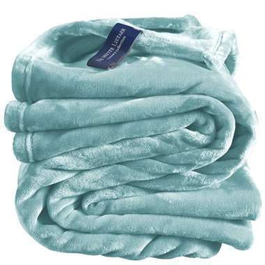 De Witte Lietaer Fleece deken Mineral - 150 x 200 cm - Blauw product