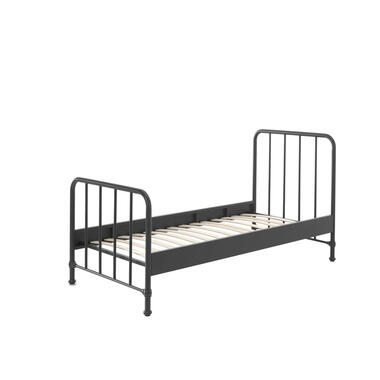 Vipack bed Bronxx - zwart - 90x200 cm - Leen Bakker