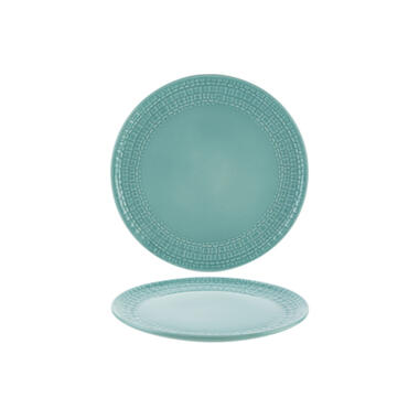 Cosy&Trendy Portugal Turquoise ontbijtbord - Ø 21 cm - Set-6 product