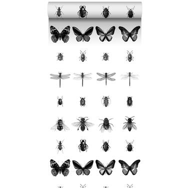 ESTAhome behang XXL - insecten - zwart wit - 0.465 x 8.37 m product