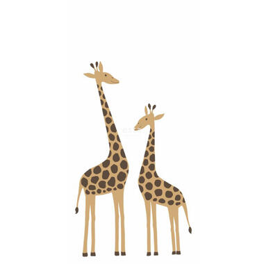 ESTAhome fotobehang - giraffen - beige - 139,5 x 270 cm product