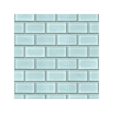 Dutch Wallcoverings - Beaux arts 2 brick tile light blue - 0,53x10,05m product