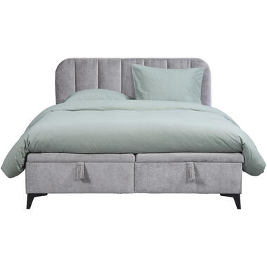 Bed Lizz met opbergruimte - grijs - 180x200 cm product