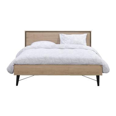 Bed Kansas - eikenkleur - 180x200 cm product