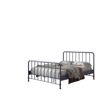 Vipack bed Bronxx - denim blauw - 160x200 cm product