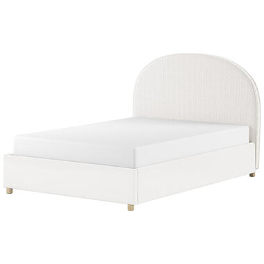 Vipack bed Moon met opbergruimte - wit - 140x200 cm product