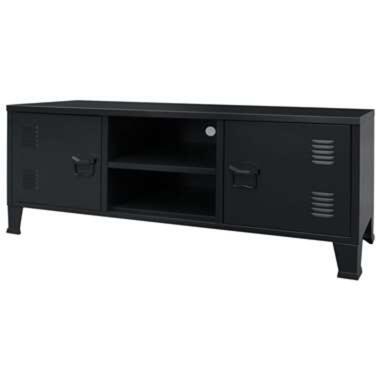 VIDAXL Tv-meubel industriële - metaal - 120x35x48 cm - zwart product