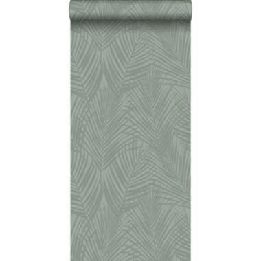 Origin behang - palmbladeren - vergrijsd groen - 0.53 x 10.05 m product