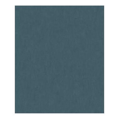 Dutch Wallcoverings - Reflets uni blauwgroen glitter - 0,53x10,05m product