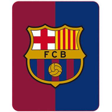 FC Barcelona Officieel - Fleeceplaid - 110 x 140 cm - Multi product