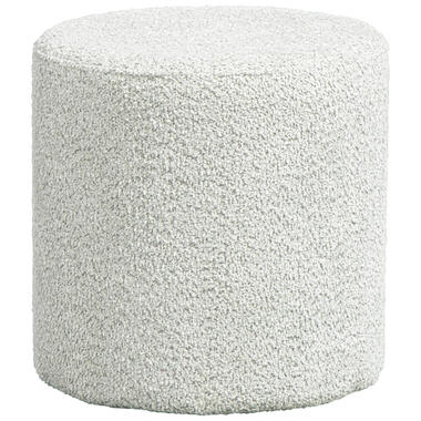 Vipack Poef Moon - 41x41x41 cm - Mint bouclé stof product