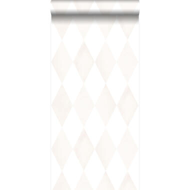 Origin behang - wieberruit-motief - beige en wit - 53 cm x 10.05 m product