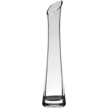 Bellatio Design Vaas - flutes - smal - glas - 6 x 25 cm product