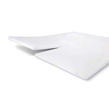 optie Onze onderneming Conciërge Walra - Molton Cotton Cover Split-Topper - 160x200/210 cm - Wit | Leen  Bakker