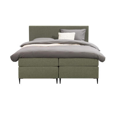 Boxspring Liv egaal - groen - 180x200 cm - slanke poot product